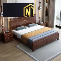 giường ngủ mang phong cách Trung Quốc